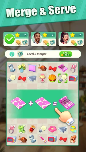 Happy Merge Home Screenshot 2
