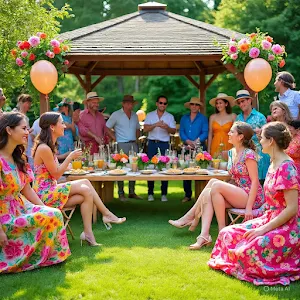 Garden Party Wallpapers Screenshot 1