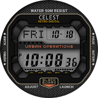 CELEST5575 Retro digital Watch