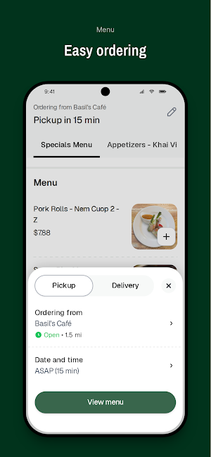 Basil's Café Screenshot 2