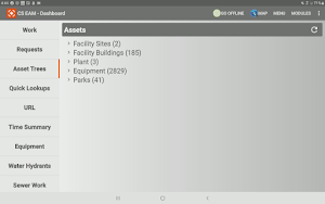CentralSquare EAM Screenshot 2