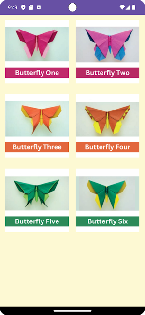 Origami Butterfly Screenshot 0