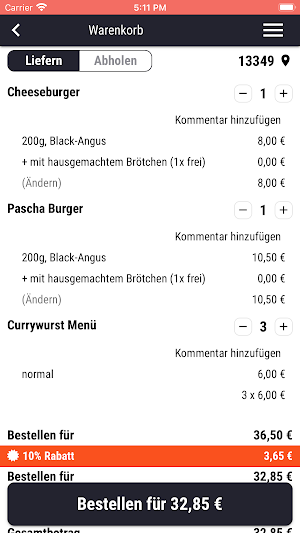 Berlin Burger Box Screenshot 1