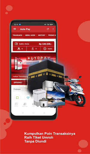 Auto Pay - Aplikasi Agen Pulsa & PPOB Screenshot 2
