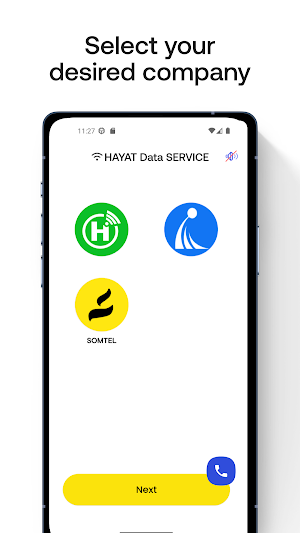 Hayat Data Service Screenshot 1