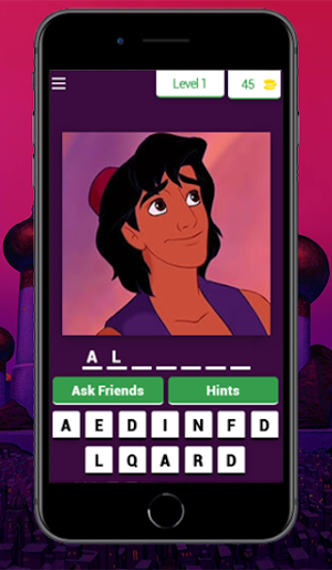 Aladdin quiz Screenshot 0
