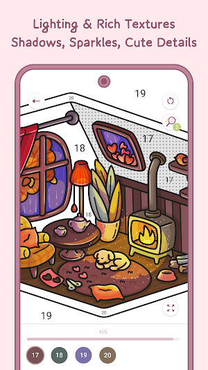 Happy Corners: Color by Number Screenshot 2
