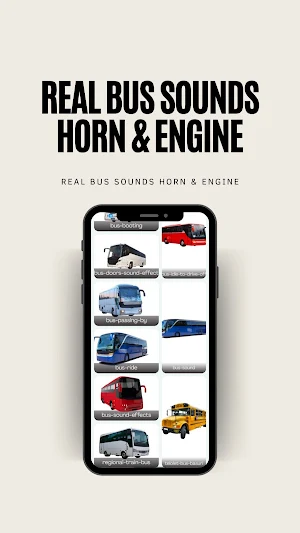 Real Bus Sounds  Horn & Engine Screenshot 2