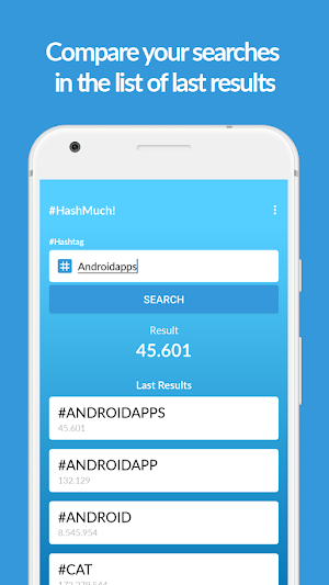 #HashMuch - Hashtag Analysis E Screenshot 2