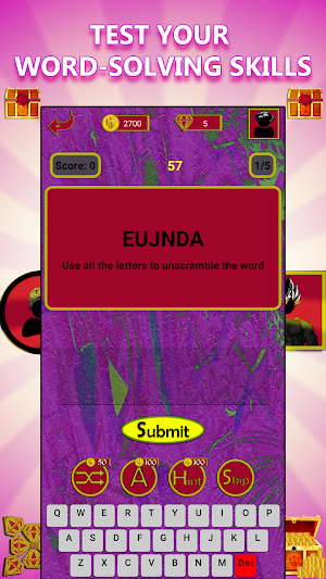 Unscramble Word: Landmarks Screenshot 1