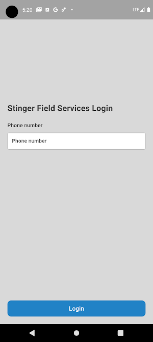 Stinger Field Services Screenshot 0