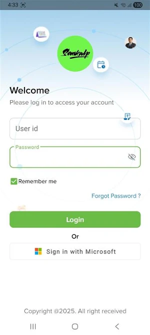 Sankalp Employee Hub Screenshot 0