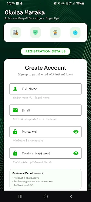 Okolea Haraka Screenshot 2