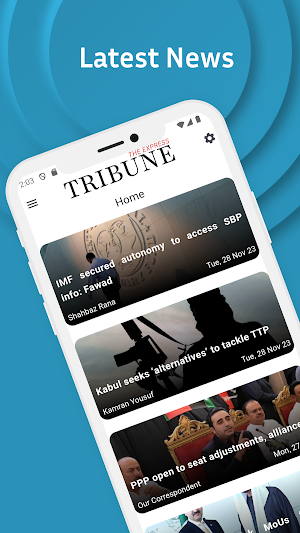 The Express Tribune - News App Screenshot 0