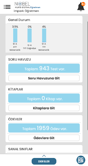 Nobel Kurs Öğretmen Screenshot 1