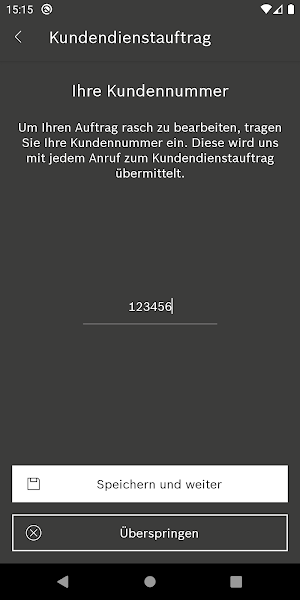 Buderus ProContact Screenshot 1