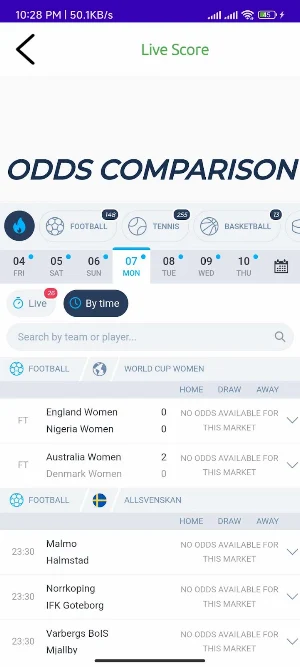 FootyScore Screenshot 2