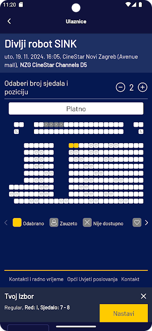 CineStarCinemas Hrvatska Screenshot 3