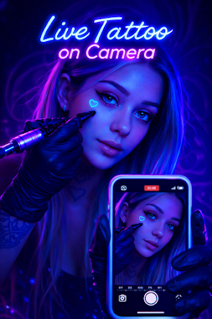 Tattoo Maker - Tattoo Camera Screenshot 2