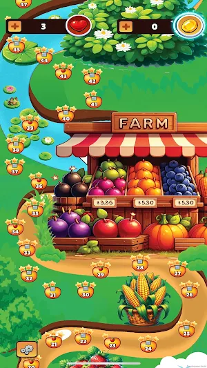 Farmers Market - Match 3 Screenshot 0