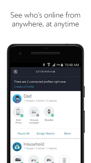 Rogers Ignite WiFi Hub Screenshot 2