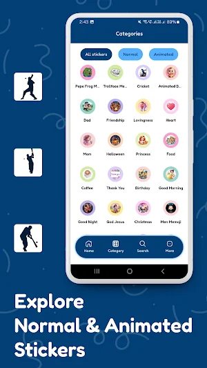 Cricket Stickers Screenshot 3