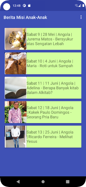 Berita Misi Anak-Anak 2022 Screenshot 0