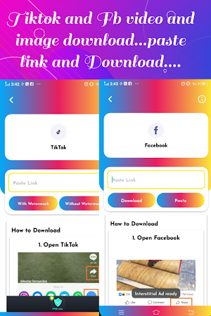 All In One Status Download- Insta,WA,FB Downloader Screenshot 3