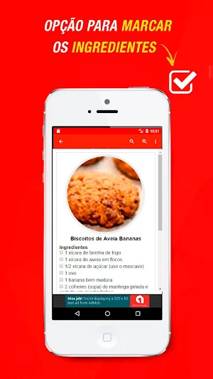 Receitas de Biscoitos Screenshot 1