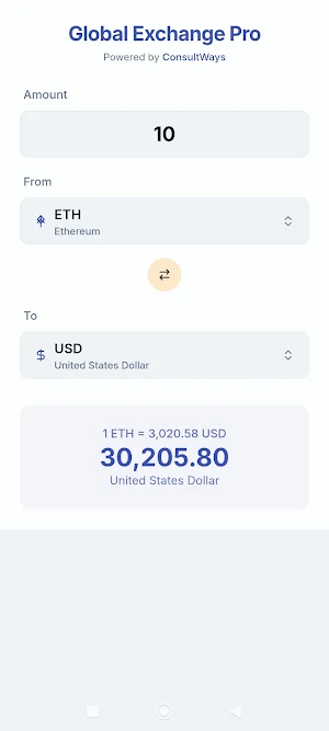 Currency & Crypto Exchanger Screenshot 2