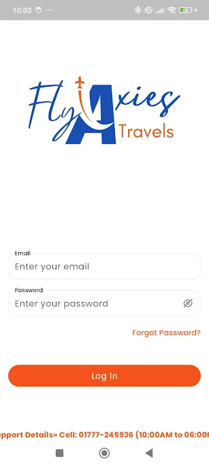 Flyaxies OTA B2B Screenshot 0