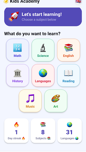 Kids Academy Screenshot 1