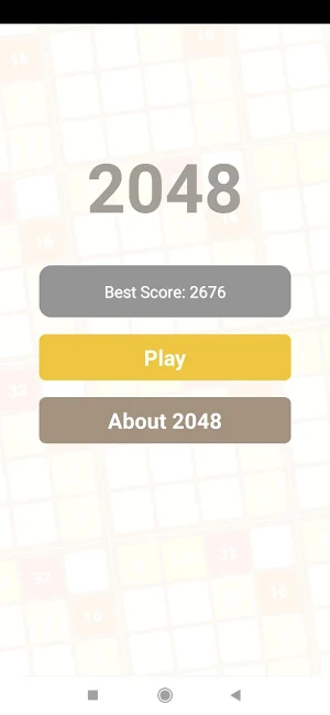 2048 classic Screenshot 0