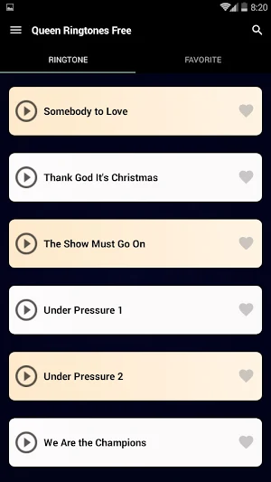 Queen Ringtones Free Screenshot 1