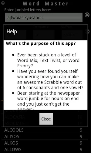 Word Master ™ Screenshot 1