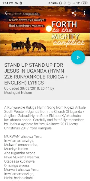 Ugandan Gospel Songs Screenshot 2