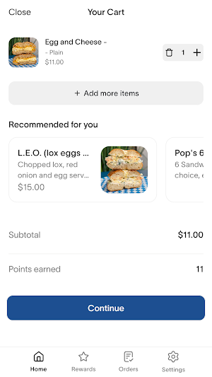 Pop's Bagels Screenshot 2