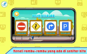 Belmain - Belajar Rambu Lalu Lintas Jalan Screenshot 1