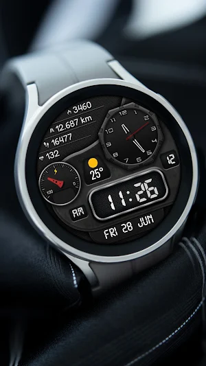 Hybrid DINOMAK WS 3 Watch face Screenshot 0