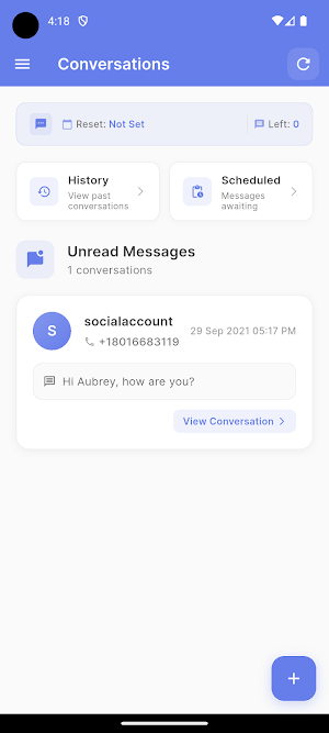 Member Pages (SMS) Screenshot 0