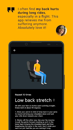 Seated Exercise in Vehicles Screenshot 1