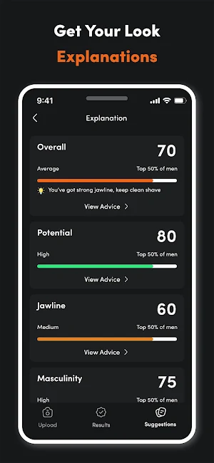 Umax AI: Looksmaxxing & Mewing Screenshot 3