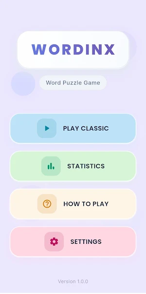Wordinx : Word Puzzle Game Screenshot 0