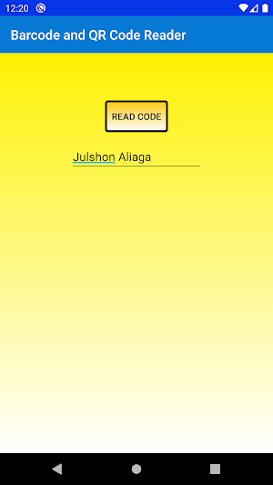 Reader Barcode and QR Screenshot 0