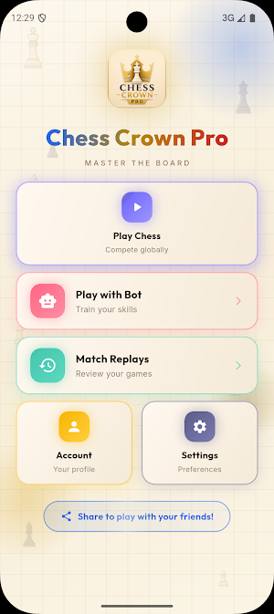 Chess Crown Pro - Play online Screenshot 0