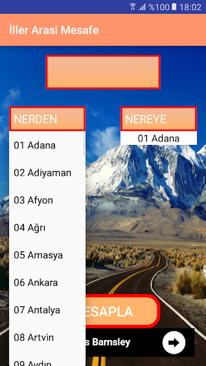 İller Arası Mesafe Screenshot 1