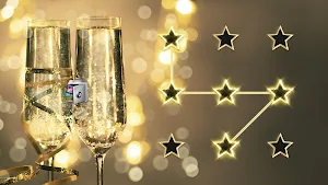 AppLock Live Theme Champagne Screenshot 3
