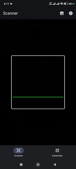 QR Scanner / Generator Screenshot 1