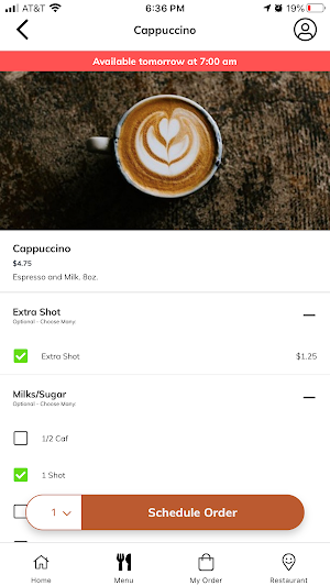 James Coffee Company Screenshot 3