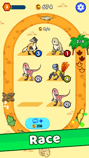Merge Dinosaurs Screenshot 1